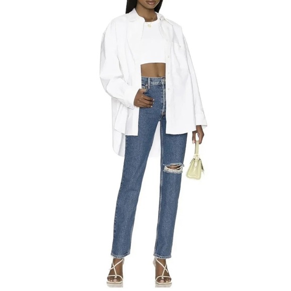 Free People Denim - NWT! Free People We The Free The Lasso Jeans in Sapphire. Size 27. MSRP: $98.